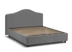 Letto matrimoniale contenitore grigio 175x215cm chic - Amy