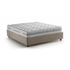 Letto matrimoniale contenitore tortora 175x205cm moderno - Andyymion