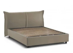 Letto matrimoniale contenitore tortora 175x215cm classico - Abarat
