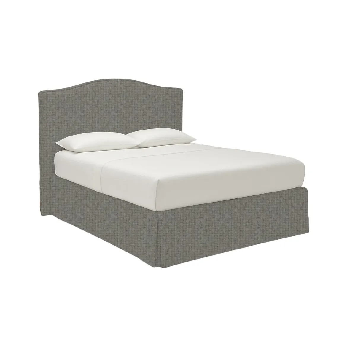 Letto Matrimoniale Grigio Cenere Sfoderabile Contenitore, Dimensione Materasso 160x200 cm - Orino