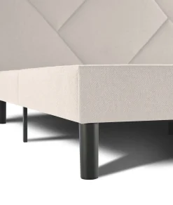 Letto matrimoniale Hypnos, 160x200 cm, Beige