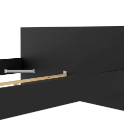 Letto matrimoniale nero 166x206cm - Kaitak