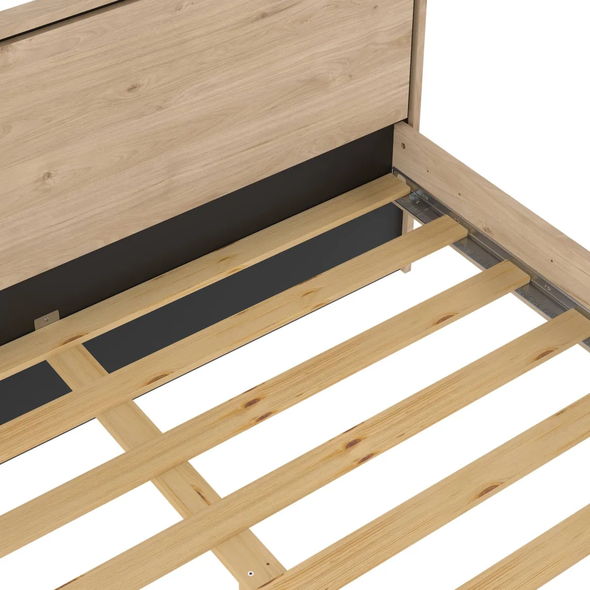 Letto matrimoniale rovere 192x206cm - Ghebbo