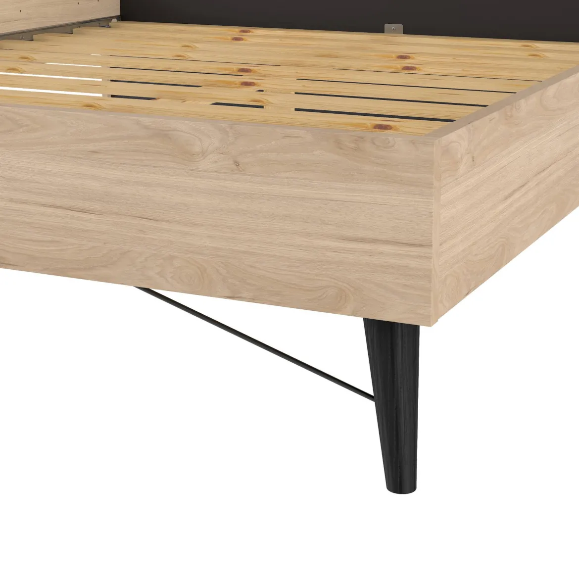 Letto matrimoniale rovere 192x206cm - Ghebbo