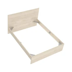 Letto matrimoniale rovere 205x166cm - Lana