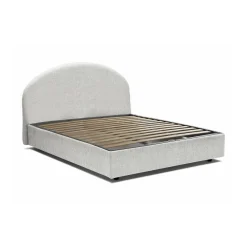 Letto piazza e mezza Akis, adatto per materasso Cm 120x190, Bianco
