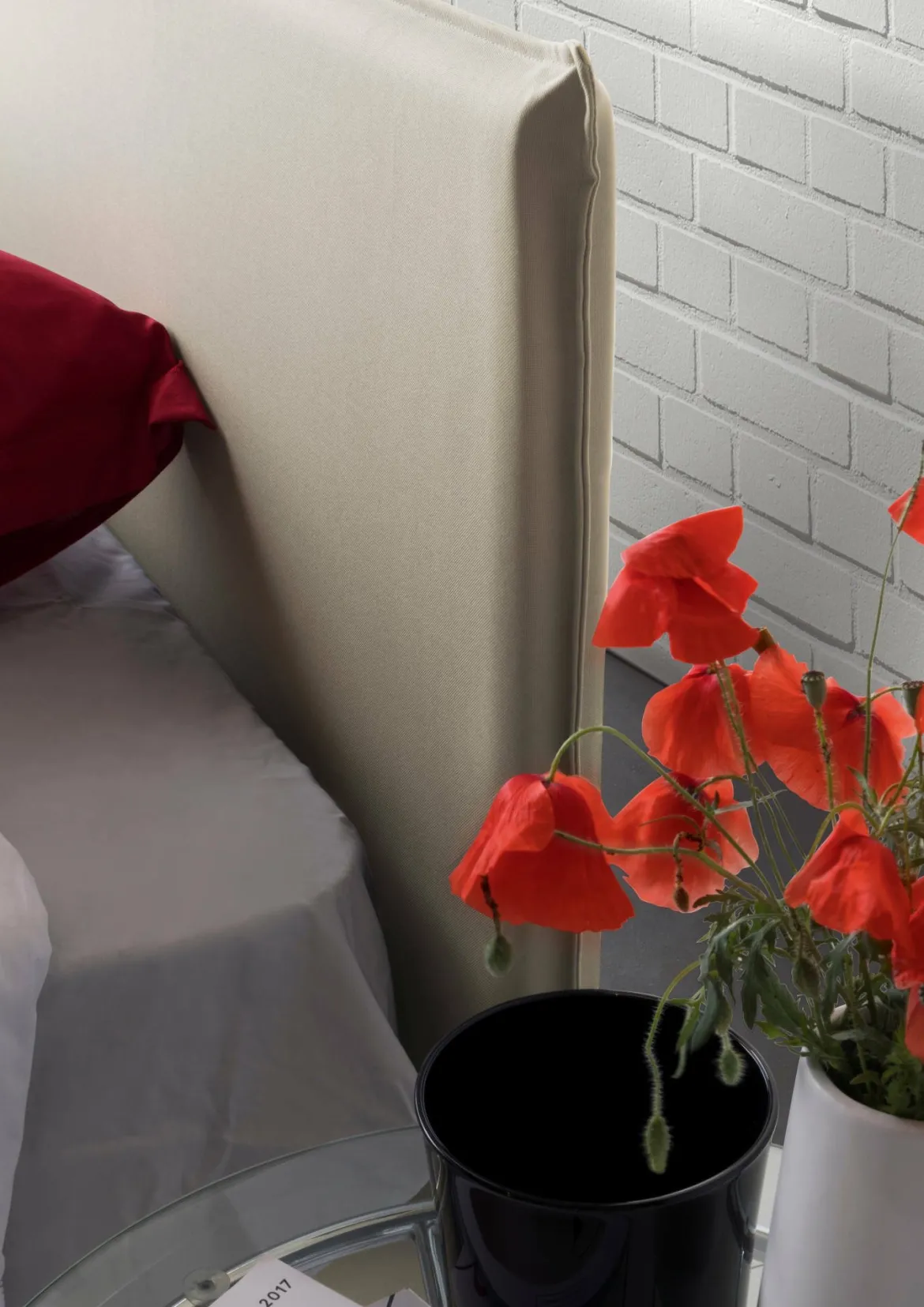 Letto piazza e mezza Alvino, con materasso Cm 120x200 incluso, Bianco