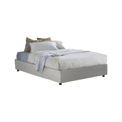 Letto piazza e mezza Americas, adatto per materasso Cm 120x200, Bianco