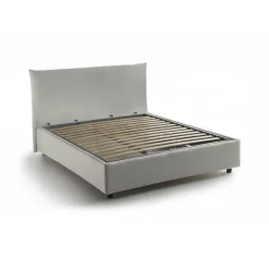 Letto piazza e mezza Amorino, adatto per materasso Cm 120x190, Beige