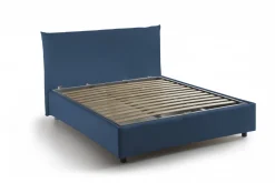Letto piazza e mezza Amorino, adatto per materasso Cm 120x190, Grigio