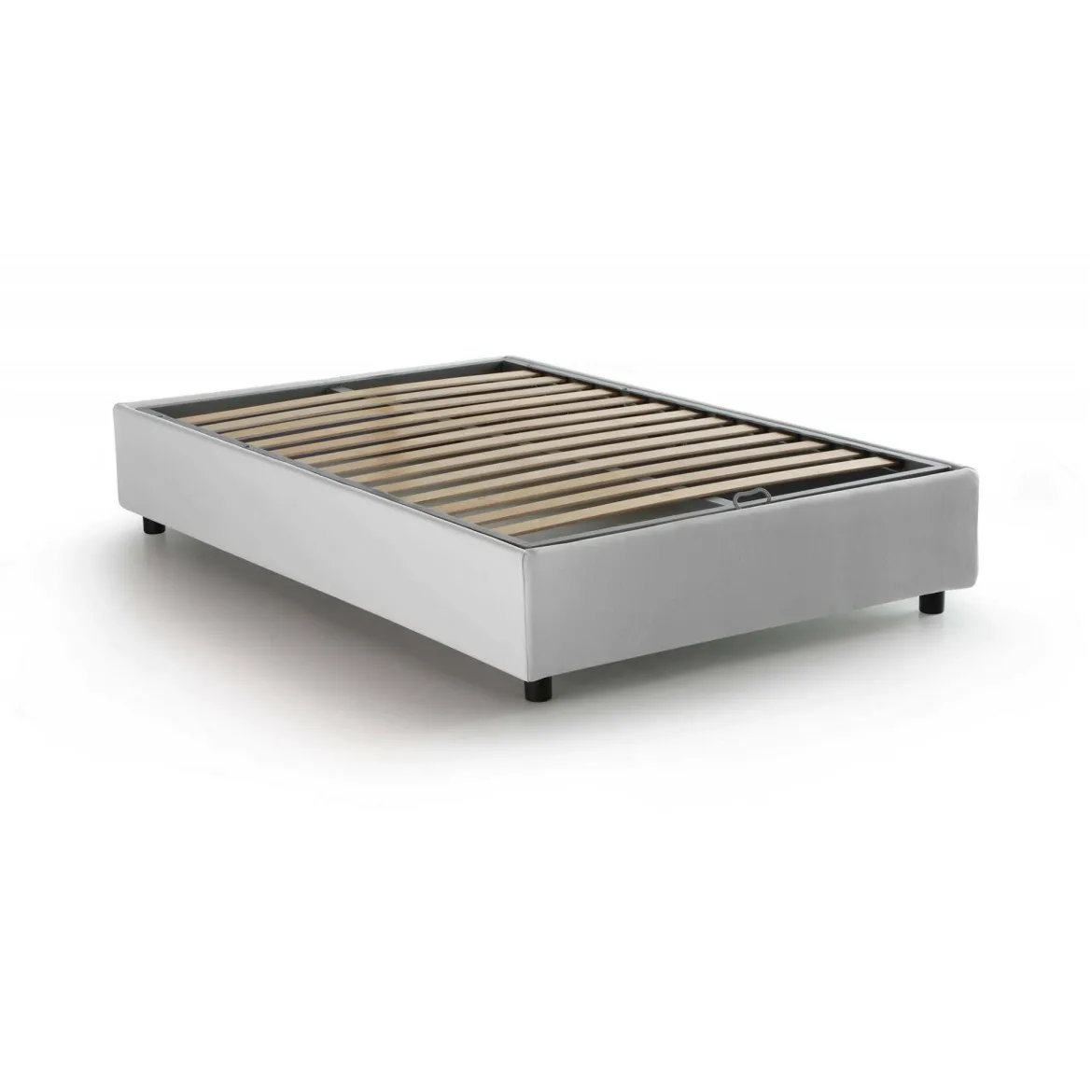 Letto piazza e mezza Andla, adatto per materasso Cm 120x200, Blu