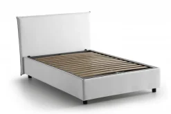 Letto piazza e mezza Anissa, adatto per materasso Cm 120x200, Blu