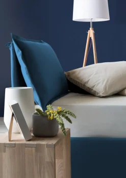 Letto piazza e mezza Arnaldo, adatto per materasso Cm 120x200, Blu