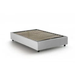 Letto piazza e mezza Asid, adatto per materasso Cm 120x190, Blu