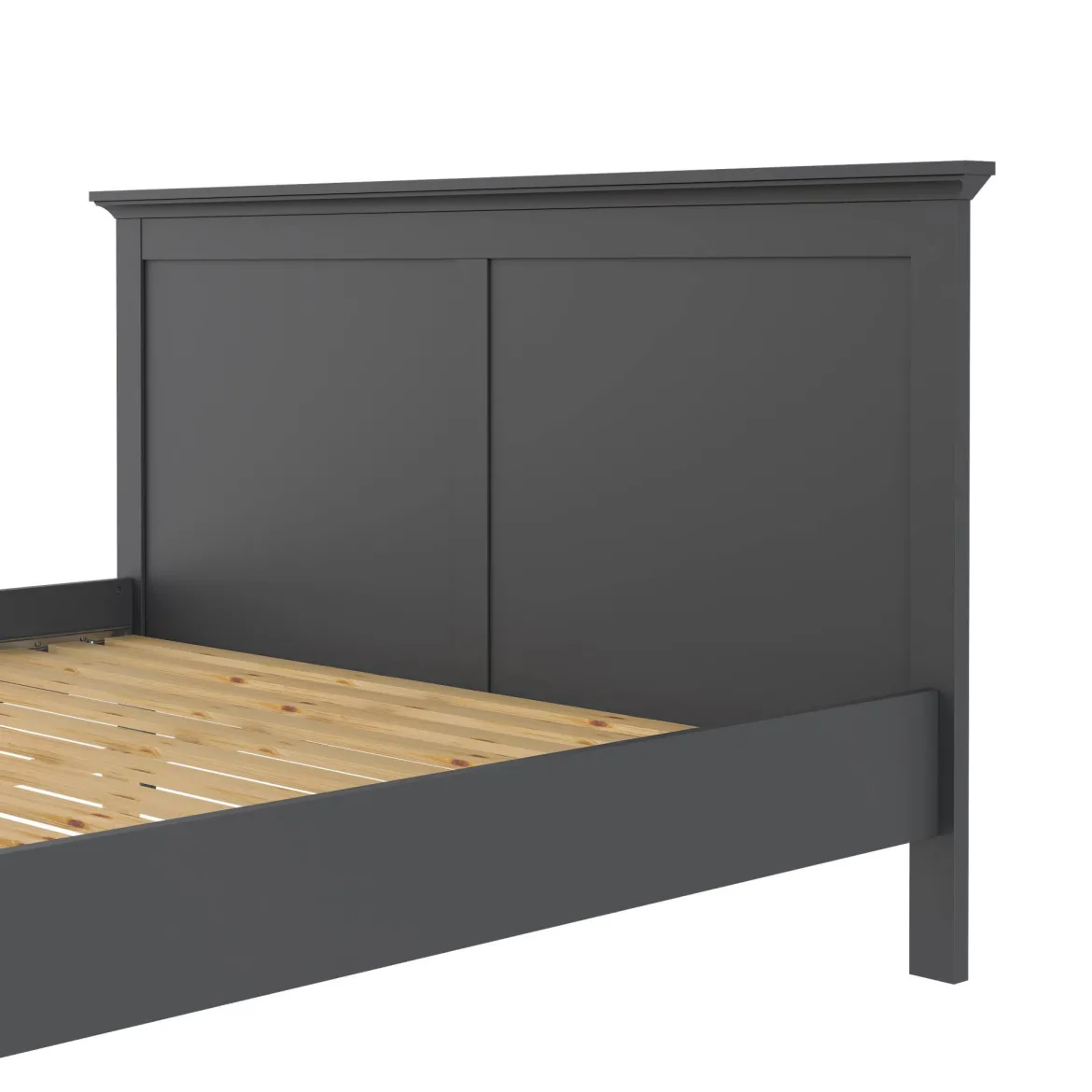 Letto piazza e mezza Faxai, 179x211 h110 cm, Grigio