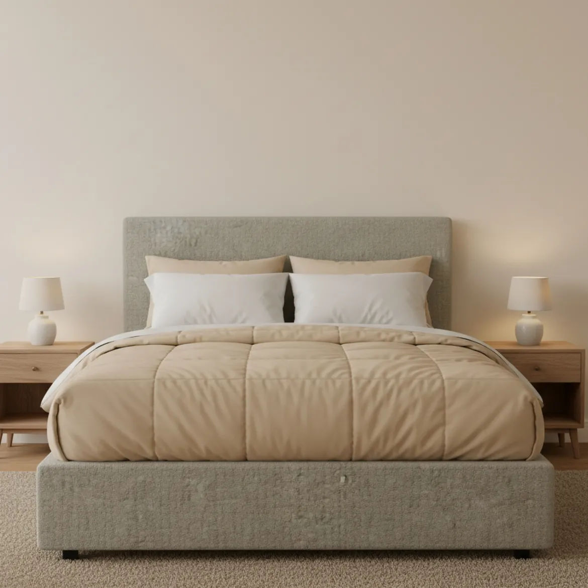 Letto Piazza e Mezza Grigio Sfoderabile Contenitore, Dimensione Materasso 120x190 cm - Ciconio