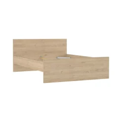 Letto piazza e mezza Gustava, 197x146 h80 cm, Rovere