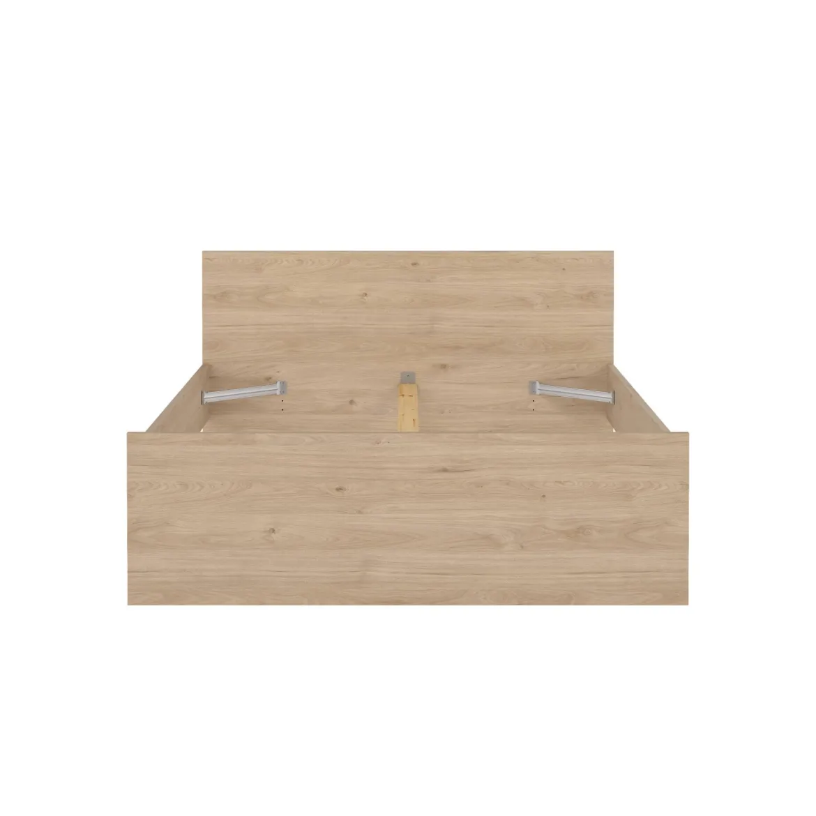 Letto piazza e mezza Gustava, 197x146 h80 cm, Rovere