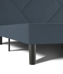 Letto piazza e mezza Hemera, 120x190 cm, Blu