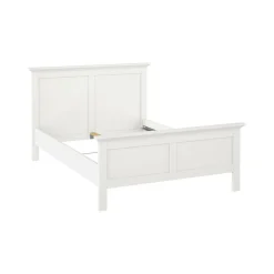 Letto piazza e mezza Phanfone, 158x201 h110 cm, Bianco