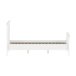 Letto piazza e mezza Saudel, 172x213 h110 cm, Bianco
