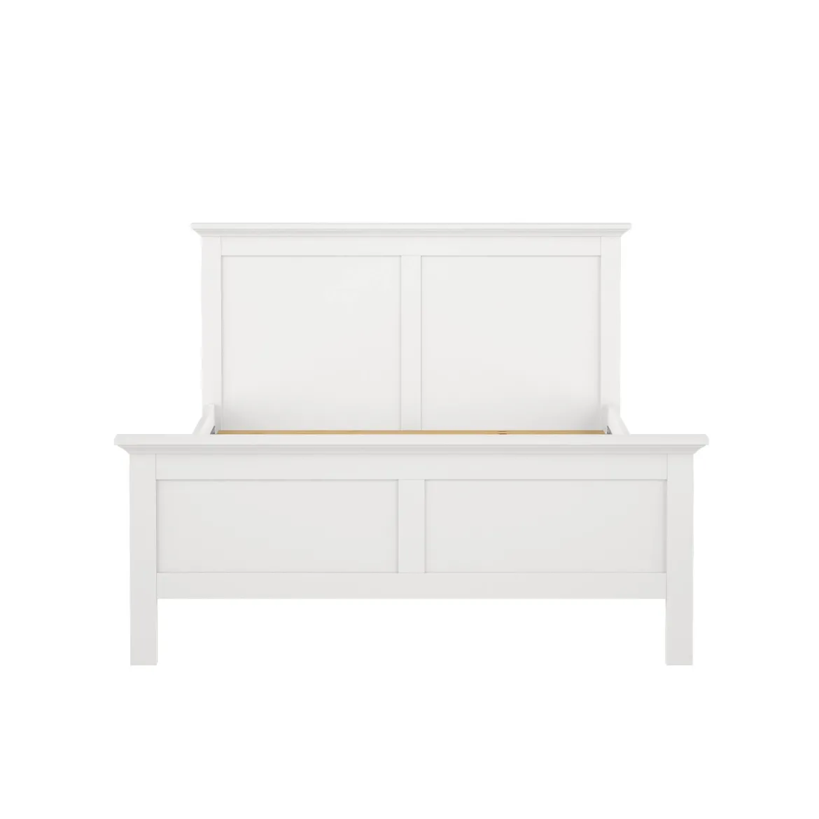 Letto piazza e mezza Saudel, 172x213 h110 cm, Bianco
