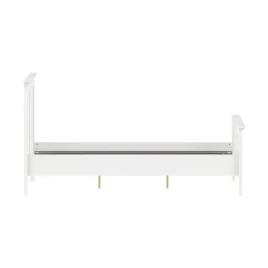 Letto piazza e mezza Umbert, 158x211 h110 cm, Bianco