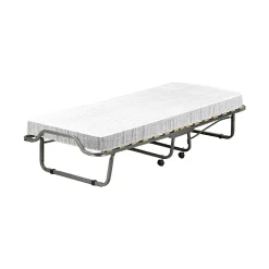 Letto 1 piazza pieghevole con materasso 200x80cm bianco - Aquadolce