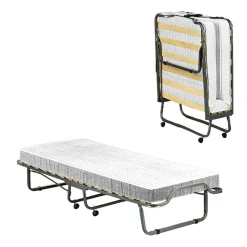 Letto 1 piazza pieghevole 190x80cm bianco - Ace