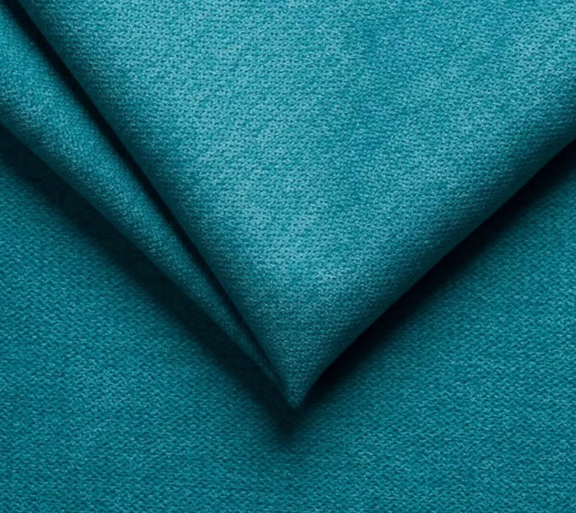 Letto Singolo Azzurro Sfoderabile Contenitore, Dimensione Materasso 80x190 cm Made in Italy - Brusson