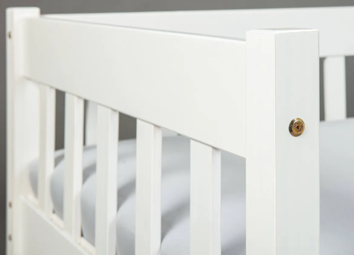 Letto Singolo Bianco Singolo, - Nobili