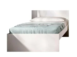 Letto singolo bianco 194x95cm adatto per materasso 90x190 cm - Haikui