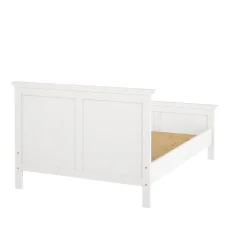 Letto singolo bianco 158x200cm rete inclusa - Arcevia