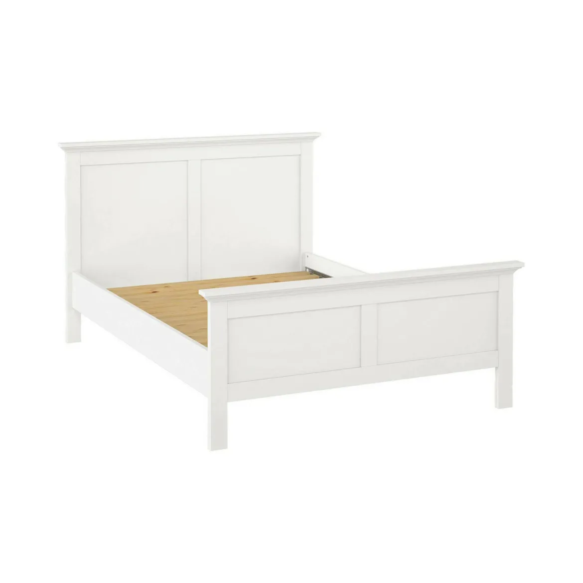 Letto singolo bianco 158x210cm rete inclusa - Clan