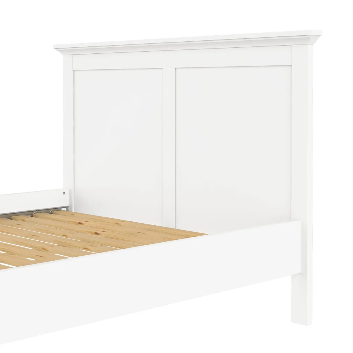 Letto singolo bianco 158x210cm rete inclusa - Clan
