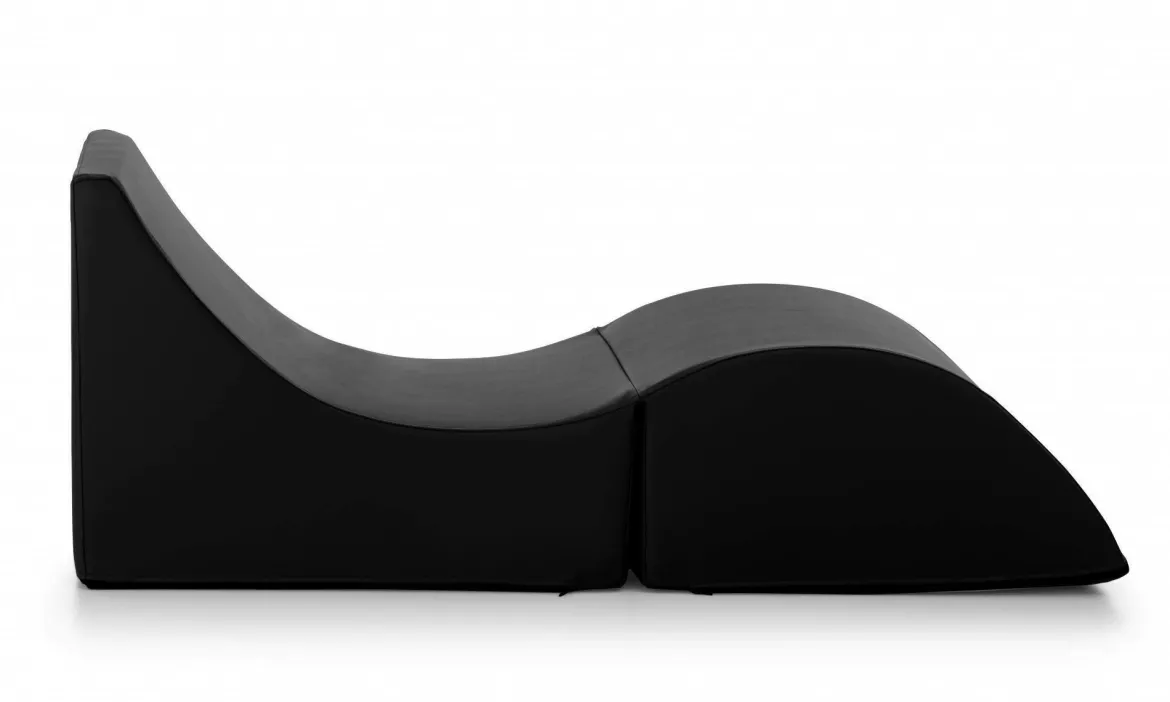 Letto singolo pieghevole design 130x50cm nero - Arbil