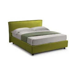 Letto Singolo Verde Materasso Incluso Sfoderabile, Contenitore Made in Italy - Atrelmo