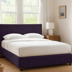 Letto Singolo Viola Sfoderabile Contenitore, Dimensione Materasso 90x190 cm - Racines