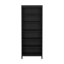 Libreria alta nera 78x199h cm - Sinlaku
