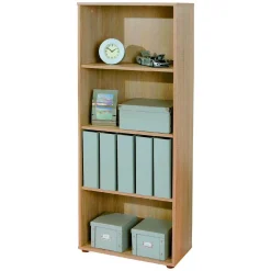 Libreria Beige 60x30x145h cm, - Jovencan