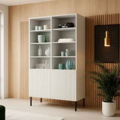 Libreria bianca 100x176h cm - Ghilarza