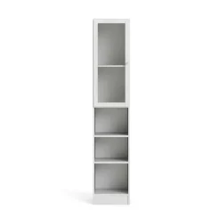 Libreria chic bianca 40x203h cm - Greg