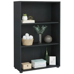 Libreria chic grigia 79x123h cm - Sparto