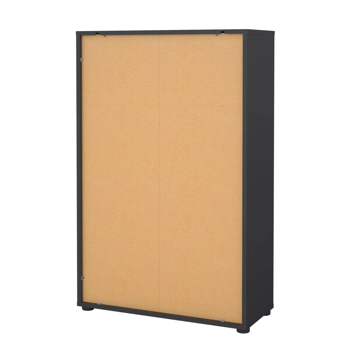 Libreria chic grigia 79x123h cm - Sparto