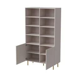 Libreria elegante beige 172x100h cm - Miniato