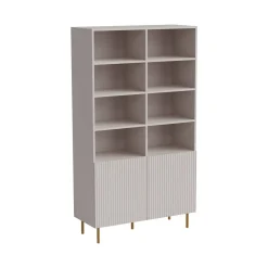 Libreria elegante beige 172x100h cm - Miniato