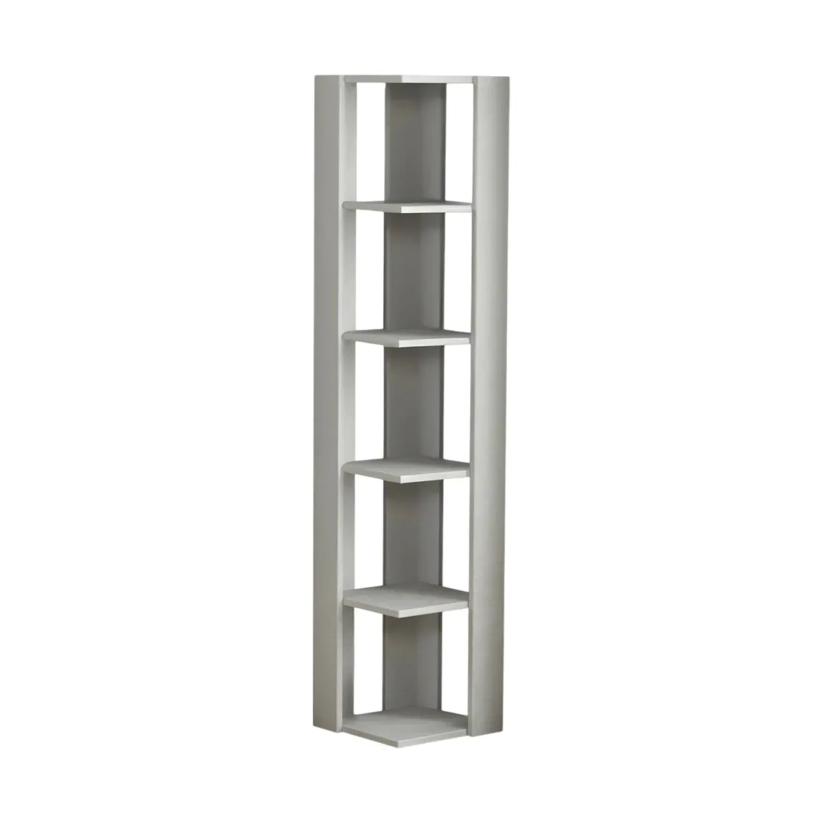 Libreria elegante bianca 34x161h cm - Akash