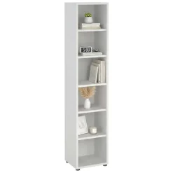 Libreria elegante bianca 89x113h cm - Aziza
