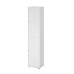 Libreria elegante bianca 47x221h cm - Pabuk