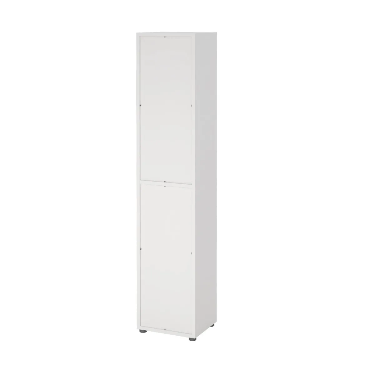 Libreria elegante bianca 47x221h cm - Pabuk